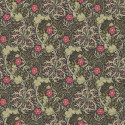 Morris seaweed ebony/poppy 	216851