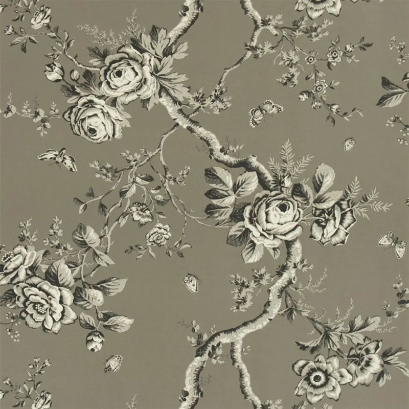 Ashfield Floral - Gun Metal PRL027/04