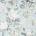 King Protea Aqua / Linen  216645