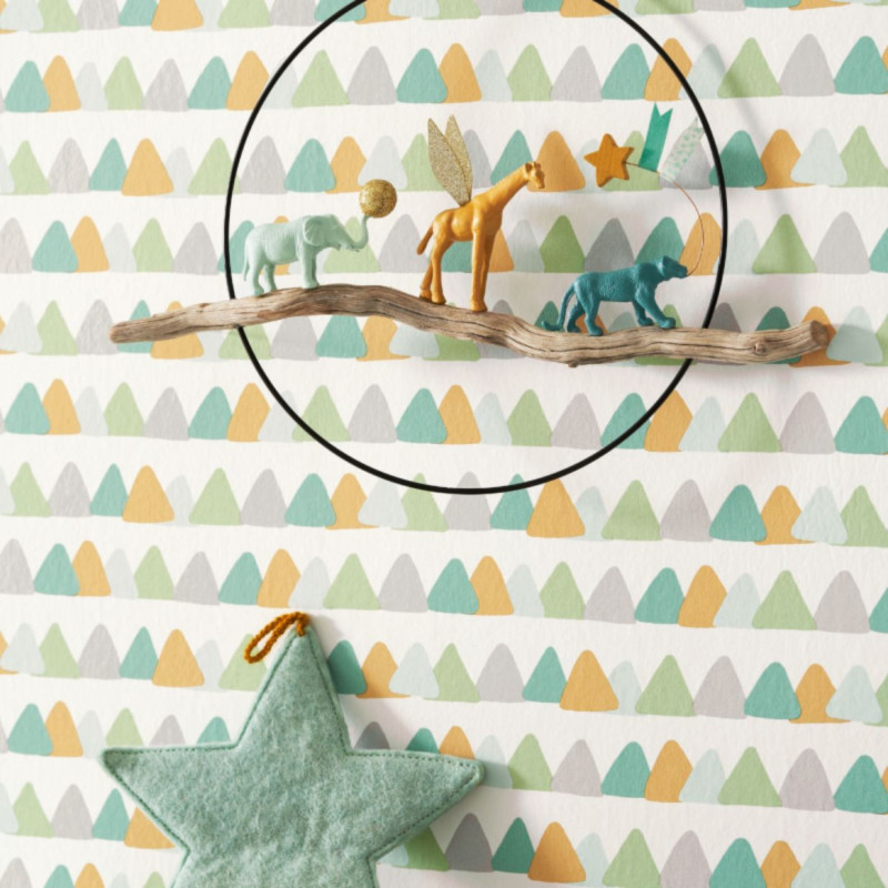 papier peint paisible