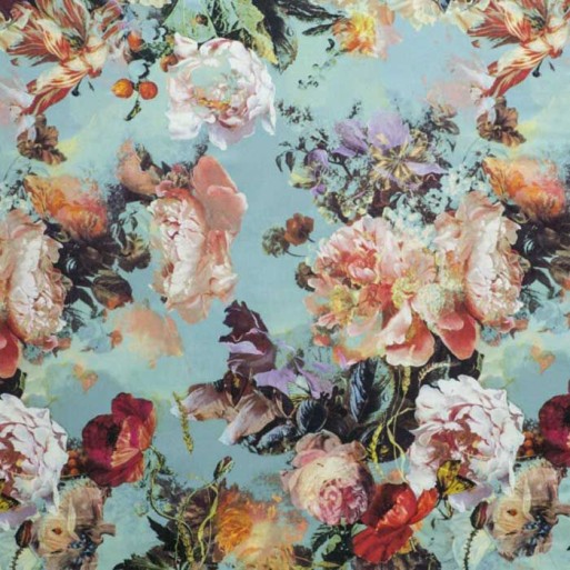 Tissu Botanique Bleuet 3459-01