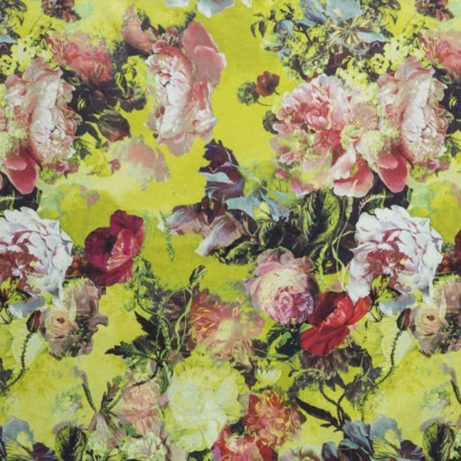 Tissu Botanique Pollen 3459-02