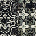 Tissu Azulejos brun 3463-02