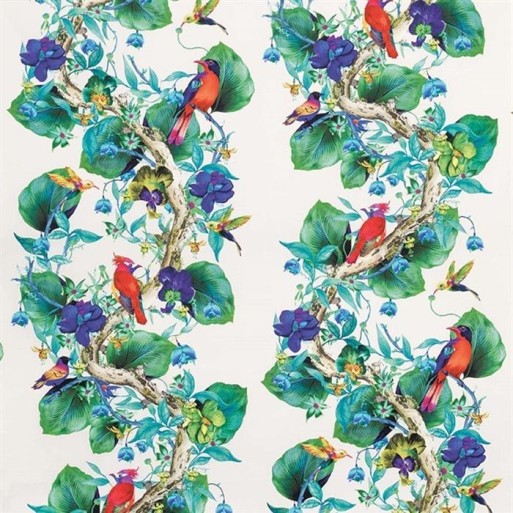 Tissu Rain Forest Multicouleur Apple Green F7013-01