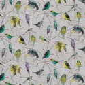 Tissu Aviary Turquoise Chartreuse Violet F7011-01