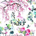 Tissu Chinoiserie Flower  FDG2303/01