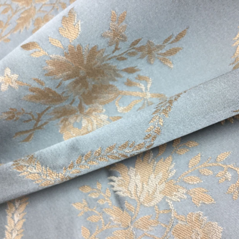 tissu Lampas Fragonard Lelièvre
