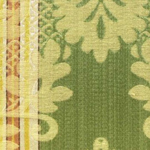 Tissu Lourmarin Mousse / Tomette 4139-03