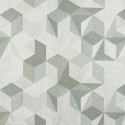 Tissu Tiles Turquoise Sculpture 10687.64