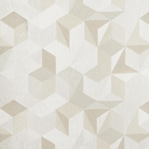 Tissu Tiles Beige Vapeur 10687.02