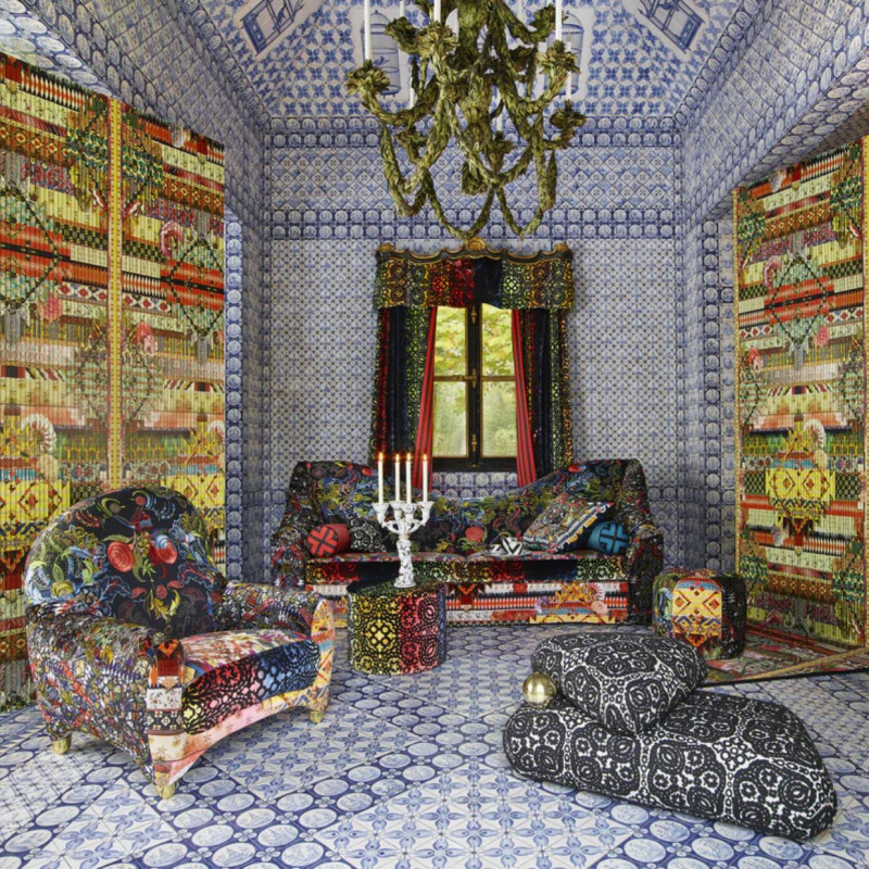 Panoramique Fétiche Arlequin Christian Lacroix