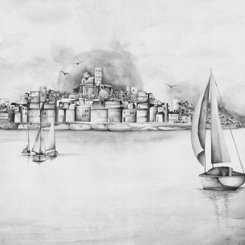 Massilia Noir & Blanc DOM5007