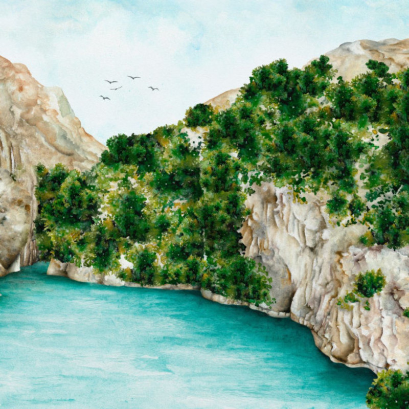 Les Gorges Emeraude DOM5008