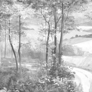 L'Orée du bois Noir & Blanc  DOM5016