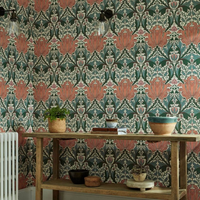 papier peint helena morris & co