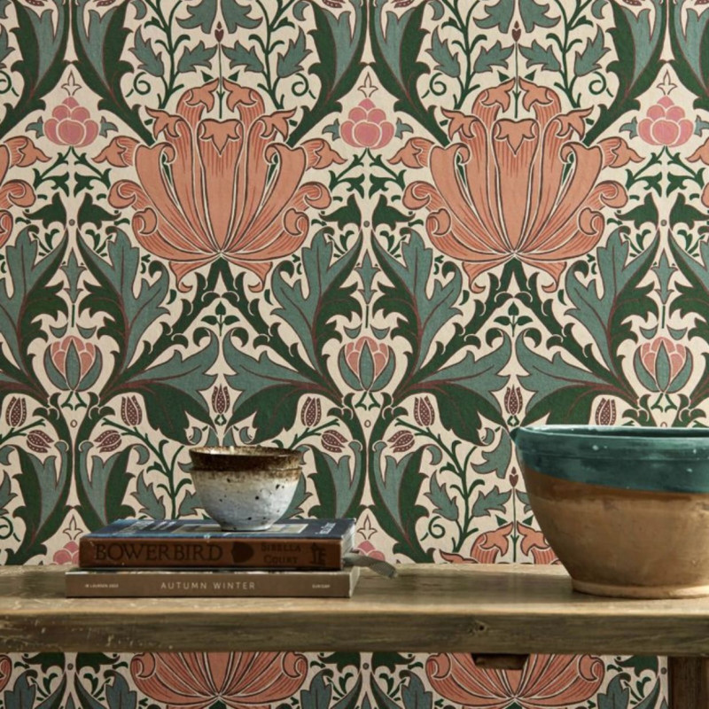 papier peint helena morris & co