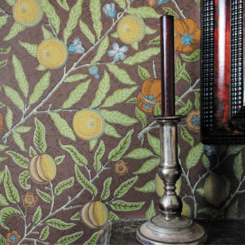 papier peint fuit morris & co