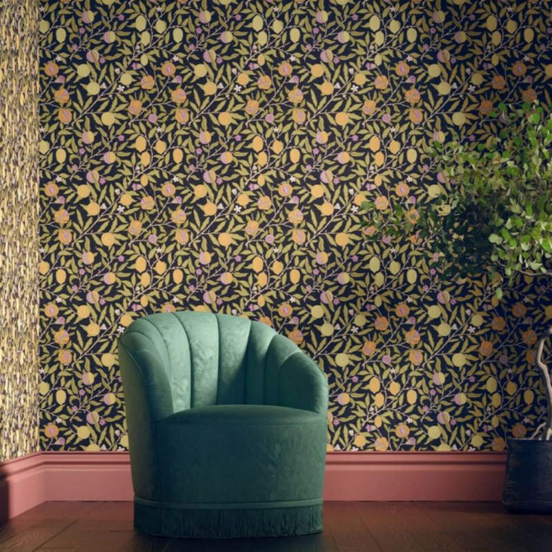 papier peint fuit morris & co