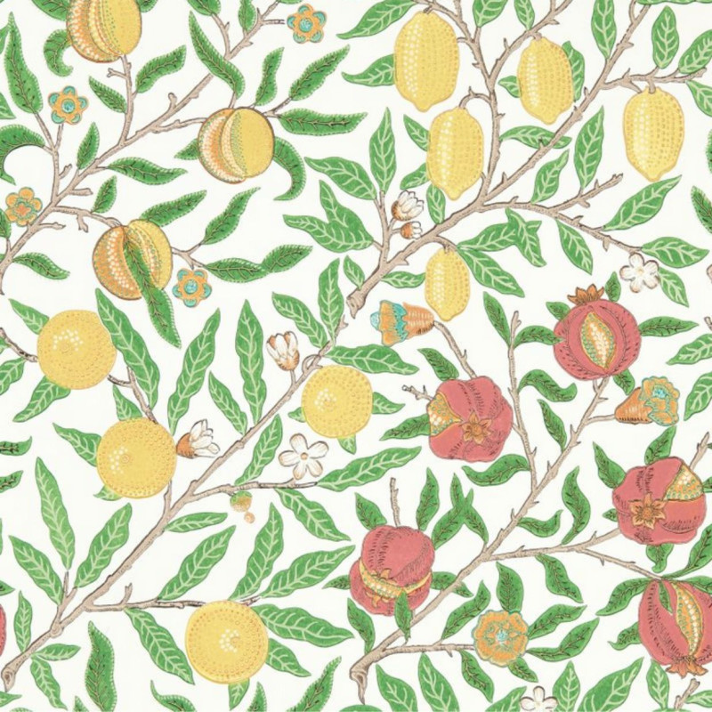 Fruit Leaf Green/Madder 217086