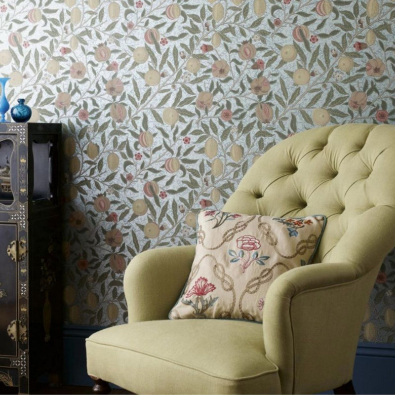 papier peint fuit morris & co