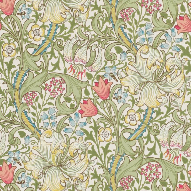 Golden Lily Green/Red 210398