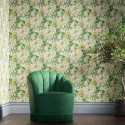 papier peint golden lily morris & co