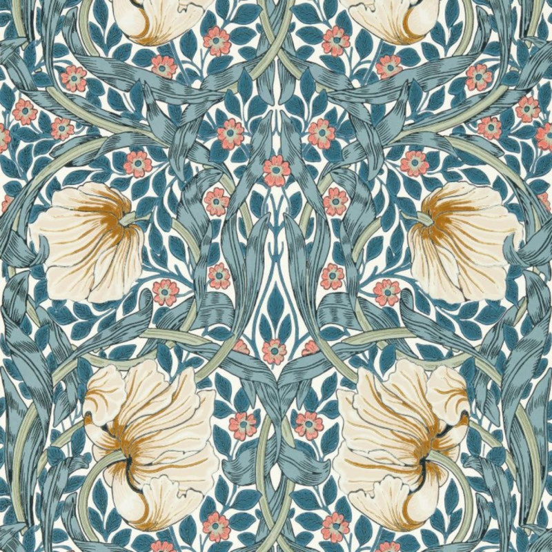 Pimpernel Woad/Coral 217363