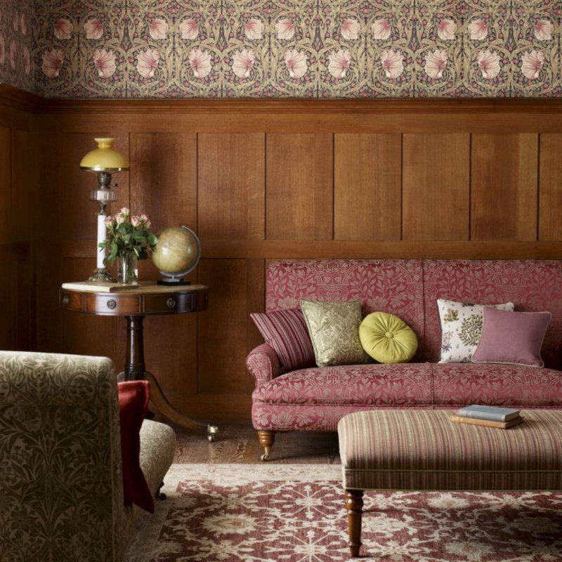 papier peint pimpernel morris & co