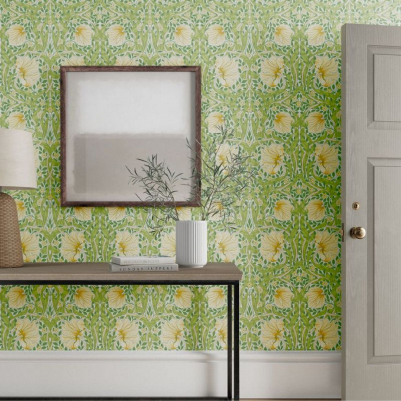 papier peint pimpernel morris & co
