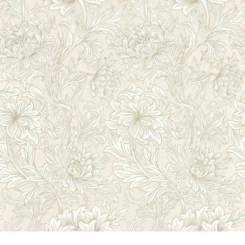 Chrysanthemum toile  Cochineal Pink 217070
