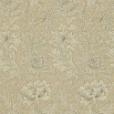 Chrysanthemum toile  Ivory/Gold DMOWCH103