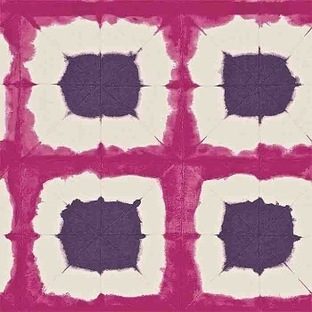 Papier Peint Shoji Raspberry/Violet de Scion | Laurine Déco