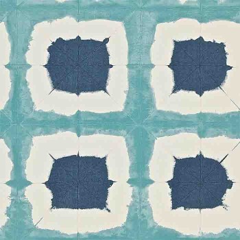 Papier Peint Shoji Topaz/Indigo de Scion | Laurine Déco