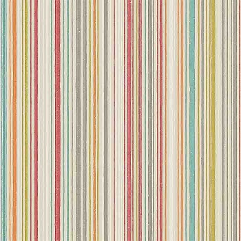 Papier Peint Ashanti Tomato/Multi de Scion | Laurine Déco