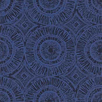 Papier Peint Suvi Indigo de Scion | Laurine Déco