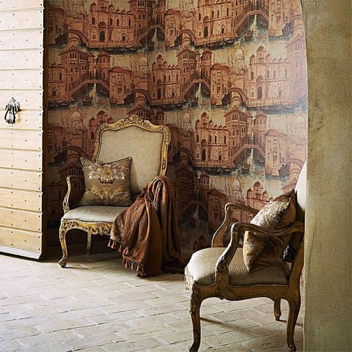 Papier peint The Gondolier Sunset Zoffany Laurine Déco