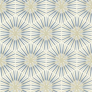 Papier Peint Spark Sapphire de Zoffany | Laurine Déco
