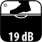 Performance acoustique 19 dB